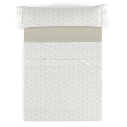 Set beddengoed Alexandra House Living Lara Beige Bed van 90 3 Onderdelen