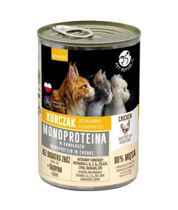 PET REPUBLIC Monoprotein Chicken in sauce - nat kattenvoer - 400g