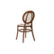 Stoel DKD Home Decor Donkerbruin Rooster Rotan Olmenhout (43 x 43 x 89 cm)