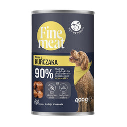 PET REPUBLIC Fine Meat kipschotel - nat hondenvoer - 400g