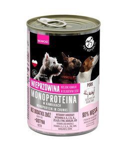 PET REPUBLIC Varkensvlees Monoproteïne - nat hondenvoer -100g