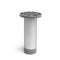 Voeten Rei 405 Cilindrisch Ø 3,9 x 15 cm Zilverkleurig Aluminium Modern