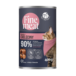 PET REPUBLIC Fijn Vlees Kalfsschotel - nat kattenvoer - 400g