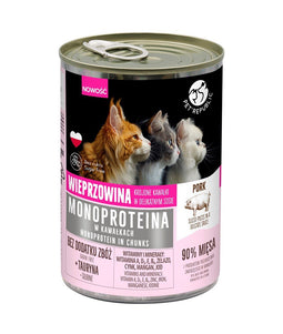 PET REPUBLIC Monoprotein Pork in sauce - nat kattenvoer - 400g
