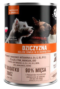 PET REPUBLIC Adult Medium & Small Game - nat hondenvoer - 400g