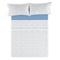 Set beddengoed Alexandra House Living Estelia Blauw Bed van 180 4 Onderdelen