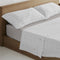 Set beddengoed Alexandra House Living Cloe Grijs Bed van 135/140 3 Onderdelen