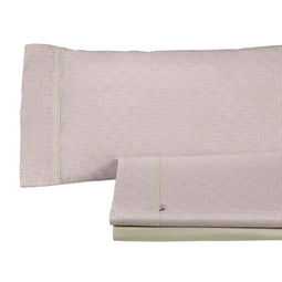 Set beddengoed Alexandra House Living Estelia Roze Bed van 150 4 Onderdelen