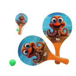 Racquet Set Octopus de playa