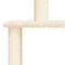 Kattenmeubel met sisal krabpalen 149 cm crmekleurig