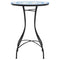 Bistrotafel 50x70 cm keramiek blauw en wit