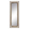 Wandspiegel Wit Natuurlijk Kristal Mangohout Hout MDF Verticaal 106,6 x 12,7 x 38 cm
