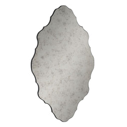 Wandspiegel Grijs Kristal 80 x 130 cm