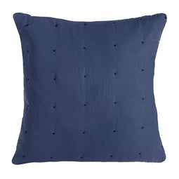 Kussen Blauw 40 x 40 cm Vierkant Gebloemd