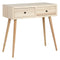 Console MARIE Natuurlijk Populierenhout 85 x 40 x 80,5 cm