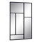 Wandspiegel Zwart Kristal Ijzer Verticaal 60 x 2 x 90 cm