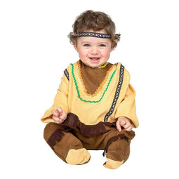 Kostuums voor Baby's My Other Me 203287 Amerikaans-Indiaans 0-6 Maanden