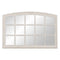 Wandspiegel Wit Kristal Paulownia hout Verticaal Venster 80 x 3,5 x 120 cm