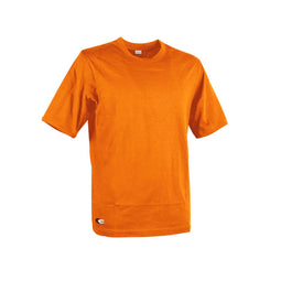 Heren-T-Shirt met Korte Mouwen Cofra Zanzibar Oranje Maat XL