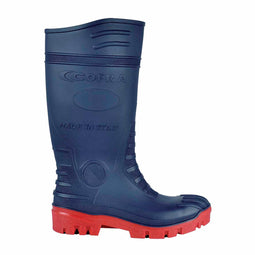 Regenlaarzen Cofra Typhoon S5 SRC Blauw Veiligheid Schoenmaat 42
