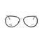 Heren Brillenframe Vuarnet VL18050002 Grijs ø 54 mm