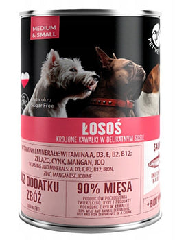 PET REPUBLIC Adult Medium & Small Salmon - nat hondenvoer - 400g