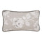 Kussen Grijs Blommor 50 x 30 cm