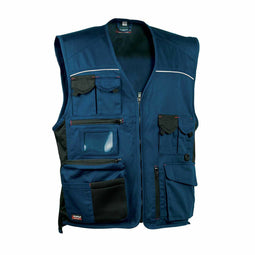 Vest Cofra Expert Zwart Marineblauw Maat 56