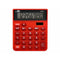 Rekenmachine Liderpapel XF22 Rood Plastic