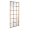 Wandspiegel Gouden Kristal Ijzer Venster 90 x 3 x 180 cm
