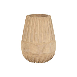 Vaas Home ESPRIT Natuurlijk Paulownia hout 32 x 32 x 42 cm