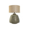 Bureaulamp Home ESPRIT Beige Koper Aluminium 50 W 220 V 42 x 42 x 65 cm