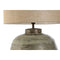 Bureaulamp Home ESPRIT Beige Koper Aluminium 50 W 220 V 42 x 42 x 65 cm