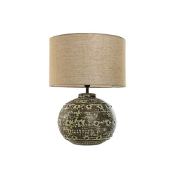 Bureaulamp Home ESPRIT Beige Koper Aluminium 50 W 220 V 40 x 40 x 55 cm