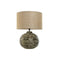Bureaulamp Home ESPRIT Beige Koper Aluminium 50 W 220 V 40 x 40 x 55 cm
