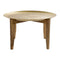 Hoofdtafel Home ESPRIT Gouden Natuurlijk Blik Mangohout 75 x 75 x 44 cm