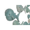 Wanddecoratie Home ESPRIT Mediterrane Vissen 88 x 8 x 64 cm