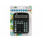 Rekenmachine Liderpapel XF39 Zwart Plastic