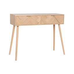 Console Home ESPRIT Geel Paulownia hout Hout MDF 99 x 34 x 82 cm
