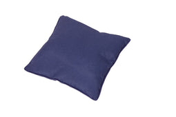 Madison - 4 stuks! Pillow 60x60 blue piping Panama safier blue