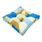 Madison - Florance kussen 47X47 Patch azur