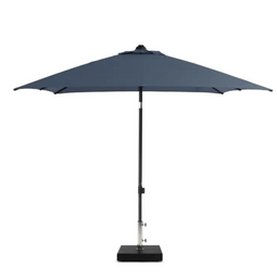 Madison - Stokparasol moraira push-up 230x230cm polyester sfr blue grade 6 zonwering