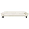 Kinderbank 100x50x26 cm fluweel crmekleurig