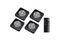 Hyundai Lighting - Oplaadbare LED Lampjes - 4 stuks - Donkergrijs