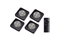 Hyundai Lighting - Oplaadbare LED Lampjes - 4 stuks - Donkergrijs