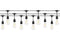 Hyundai Lighting - Lichtsnoer met 10 retro led lampen - 7 meter