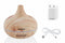 Hyundai Electronics - Luchtbevochtiger / Geurdispenser met LED - 235 ml - Lichtbruin