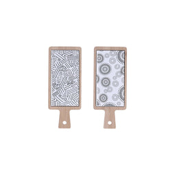 Dienblad Quid Tapas Multicolour Hout 22 x 9 cm