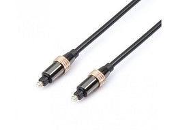 Reekin Toslink optical Audio-Cable - 5,0m PREMIUM (Black)