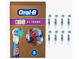 Oral-B Kids Spiderman Brush Heads 8er